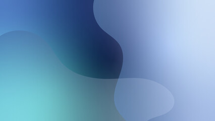 Abstract blue background with curve wave line
