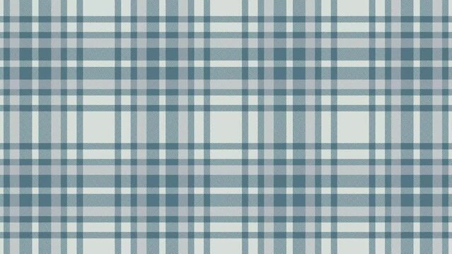 Christmas background of plaid pattern loop video 4K