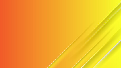 Abstract gradient orange modern design background with minimal dynamic speed motion light