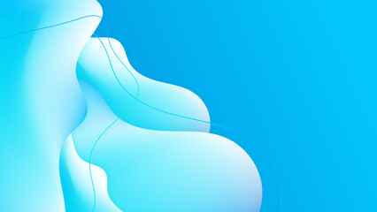 Abstract blue background with modern futuristic digital technology concept. Modern simple blue abstract background presentation design for corporate business and institution.