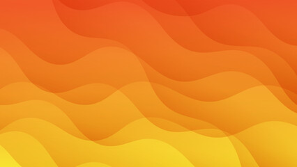 Abstract orange modern design background with yellow gradient contrast