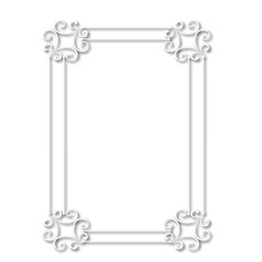 Frame, in the style of an ornament, Vector illustration eps 10, Art.	
