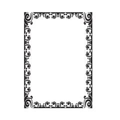 Frame, in the style of an ornament, Vector illustration eps 10, Art.	