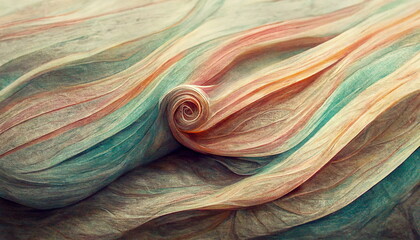 Wavy texture design with pastel colors