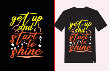 Obraz premium typography t-shirt design