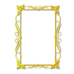 Frame, in the style of an ornament, Vector illustration eps 10, Art.	