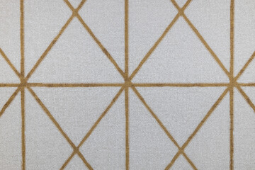 Vinyl wallcovering texture with dynamic gridwork and angles pattern