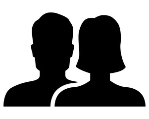 male and female profile