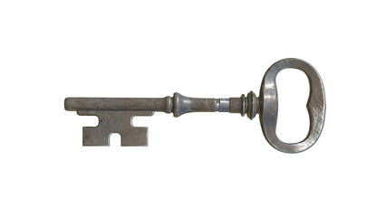 Old key. 3d render high quality