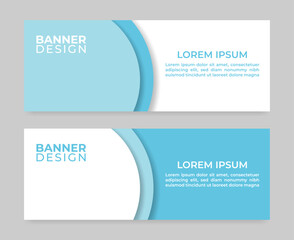 modern web banner template