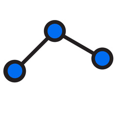 Satr color line style icon