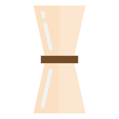 Jigger flat style icon