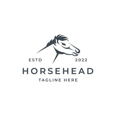 Horses Logo Design Vector illustration