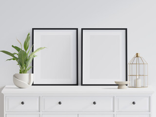 Template 2 frames mockup