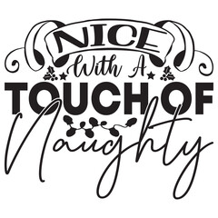 Christmas SVG Design Vector File.