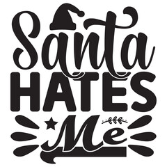 Christmas SVG Design Vector File.