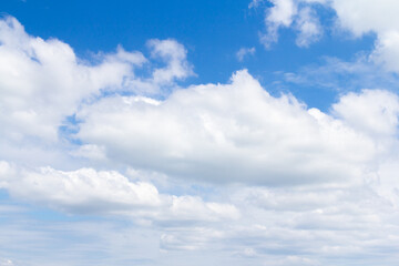 Naklejka na ściany i meble blue sky with clouds blackground