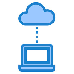 Could computing blue style icon