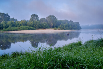 Fototapeta premium lake in the morning