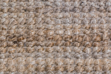 close up of knitted wool