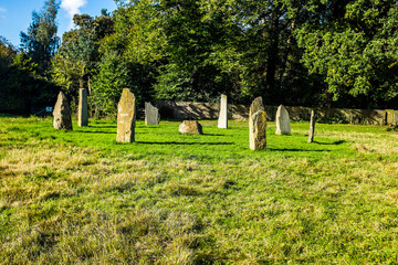 Croston Stone Circle, Croston, Lancashire, England.