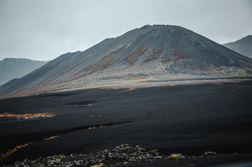Berserkjahraun landscape mountain - lava field