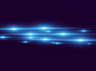 Fototapeta na wymiar Light blue vector special effect. Glowing beautiful bright lines on a dark background. 