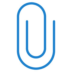 Cliper blue style icon