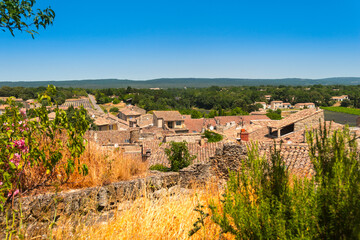 Fototapeta na wymiar a little village in France