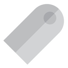Label flat style icon