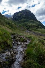 Fototapeta na wymiar Scottish Mountain highland landscape, Scotland, munros.