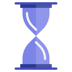 Hourglass flat style icon