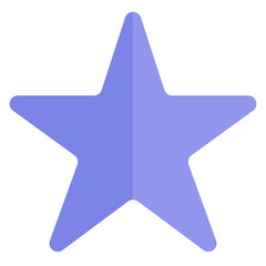 Star flat style icon