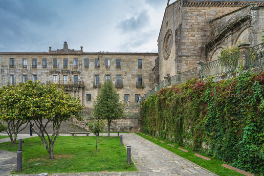 Church and convent of San Francisco in the city of Pontevedra in Galicia, Spain.