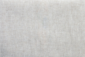 Fototapeta na wymiar White canvas texture background. Empty white napkin top view texture