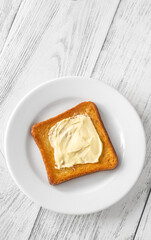 Toast with butter