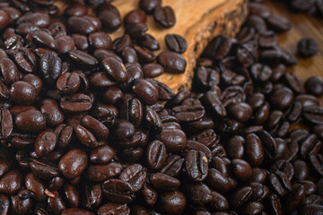 coffee beans background