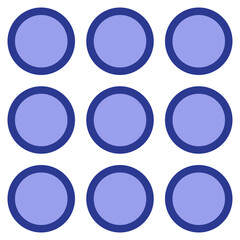 Menu color line style icon