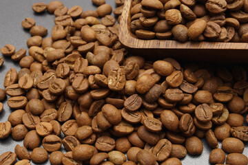 coffee beans and cinnamon