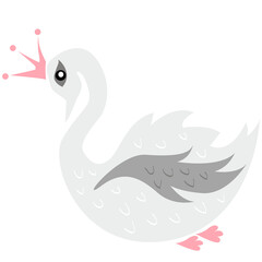 Beautiful swan princess. 