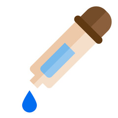 Dropper flat style icon