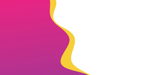 abstract pink and yellow gradient wave fluid png transparent
