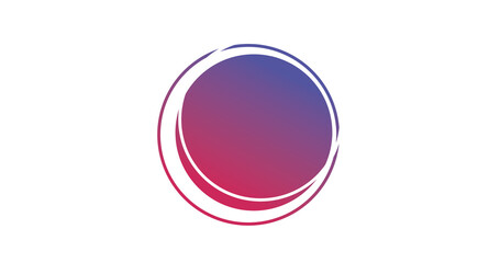 pink abstract circle png transparent