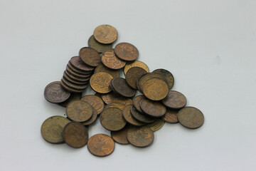 pile of coins