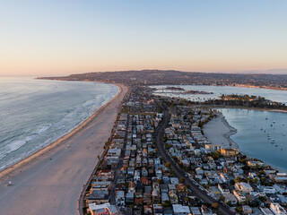 Mission Bay Beach San Diego California