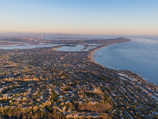 La Jolla Muirlands Upper Hermoa San Diego Coastline Aerial