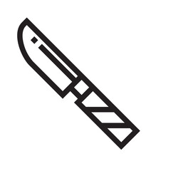 Scalpel outline style icon