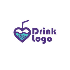 Drink Logo and Boba logo company