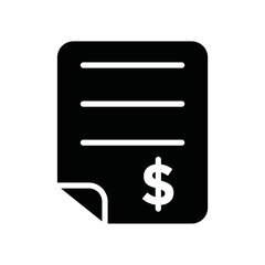 bill icon design vector template