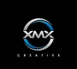 XMX Letter Initial Logo Design Template Vector Illustration